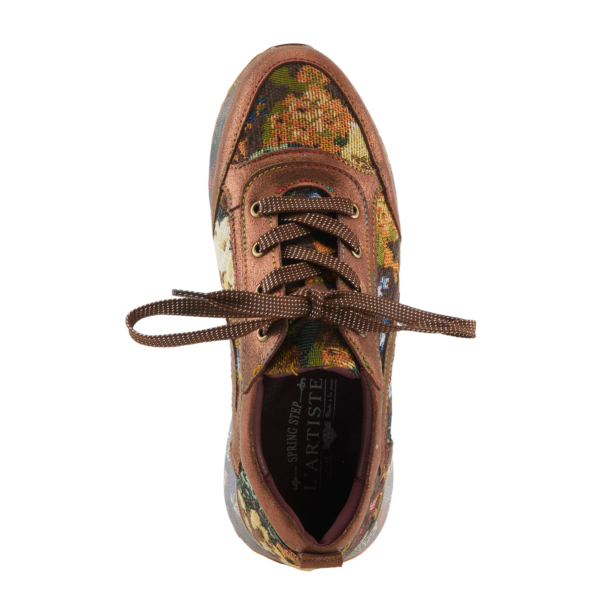 L'Artiste Invidia Sneaker (Women) - Bronze Multi Athletic - Casual - Lace Up - The Heel Shoe Fitters
