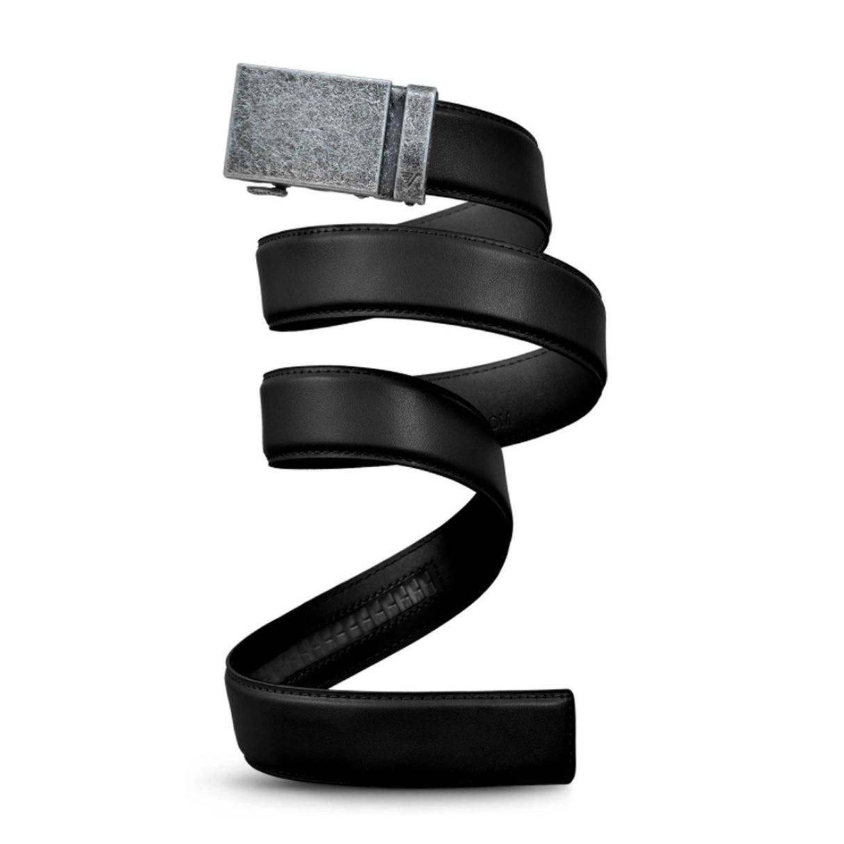 Mission Belts Leather Belt (Men) - Iron/Black Leather Accessories - Belts - Leather - The Heel Shoe Fitters