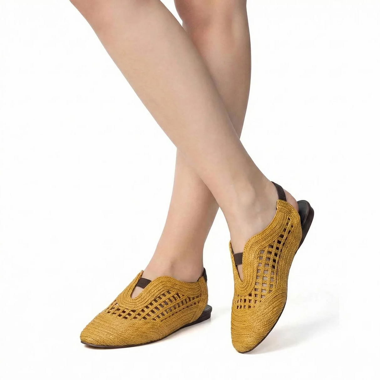 Antelope Daisy Slingback (Women) - Mustard
