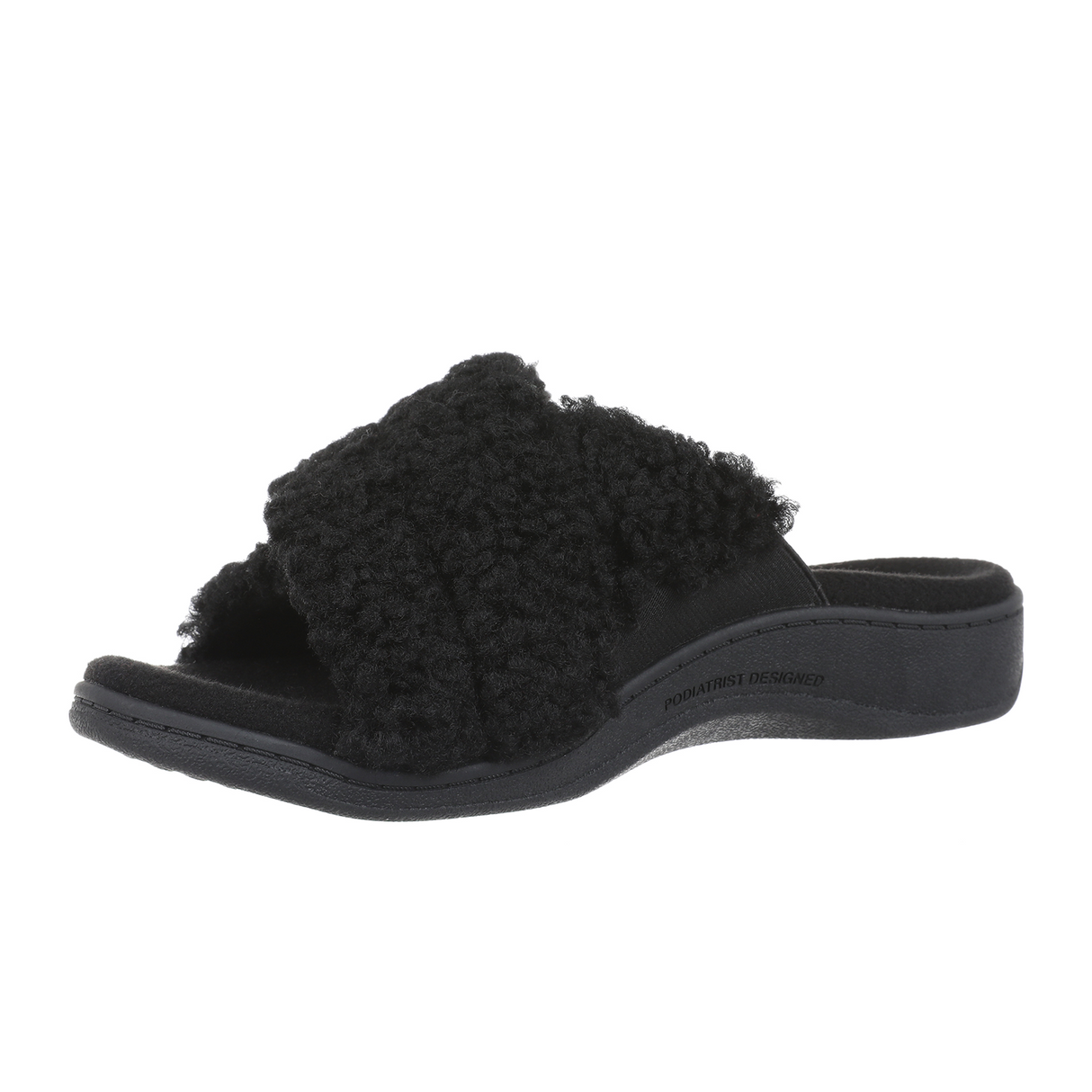 Vionic Relax II Slipper (Women) - Black Dress-Casual - Slipper - The Heel Shoe Fitters