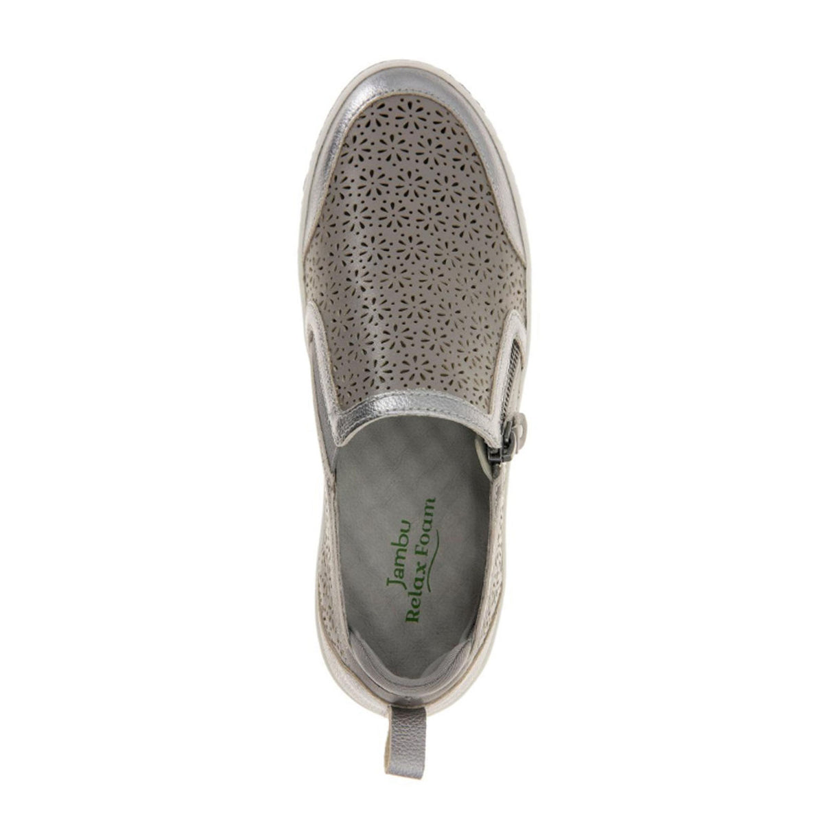 Jambu July Slip On Sneaker (Women) - Grey/Gunmetal Athletic - Casual - Lace Up - The Heel Shoe Fitters