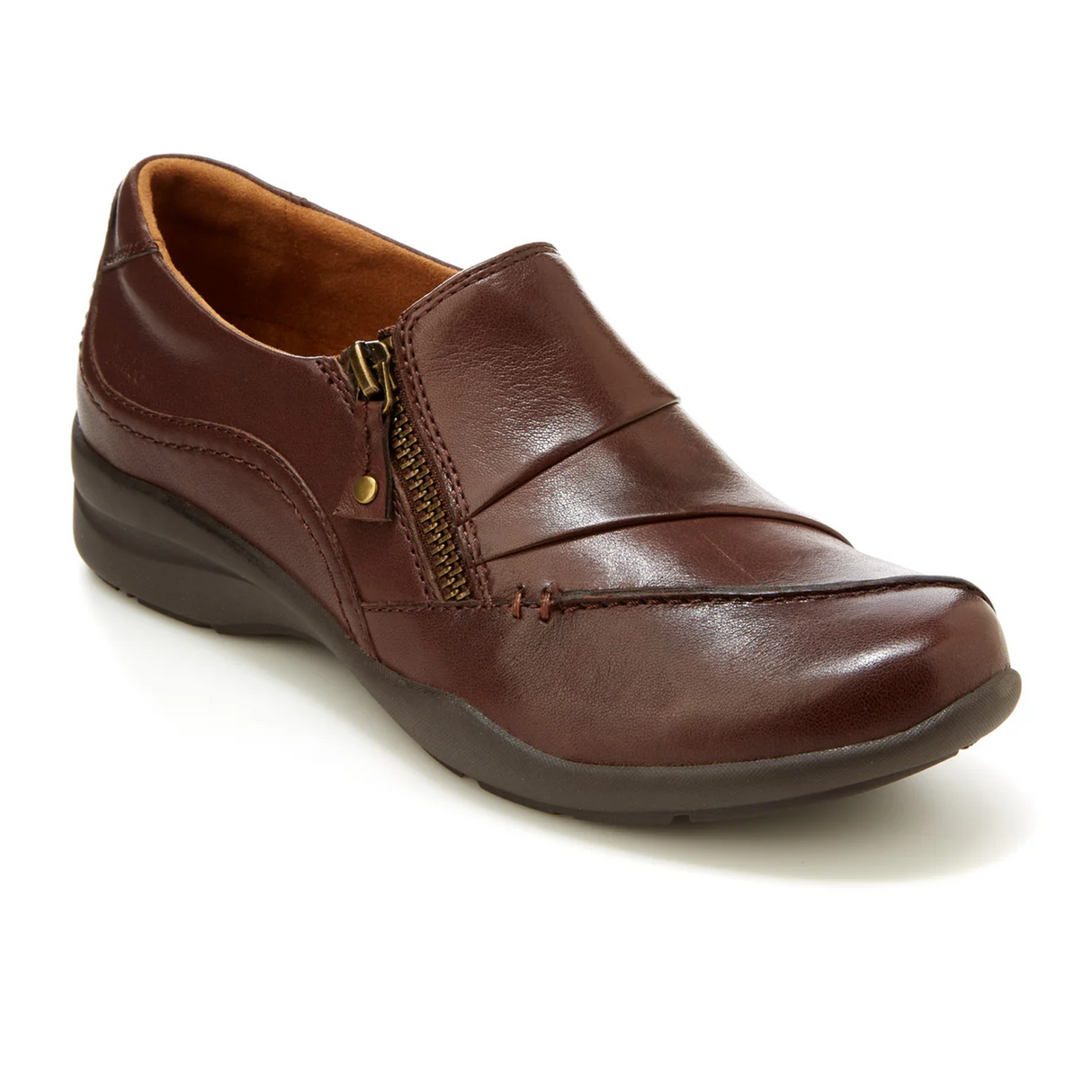 Jambu Thea Slip On (Women) - Dark Brown Dress-Casual - Slip On - The Heel Shoe Fitters