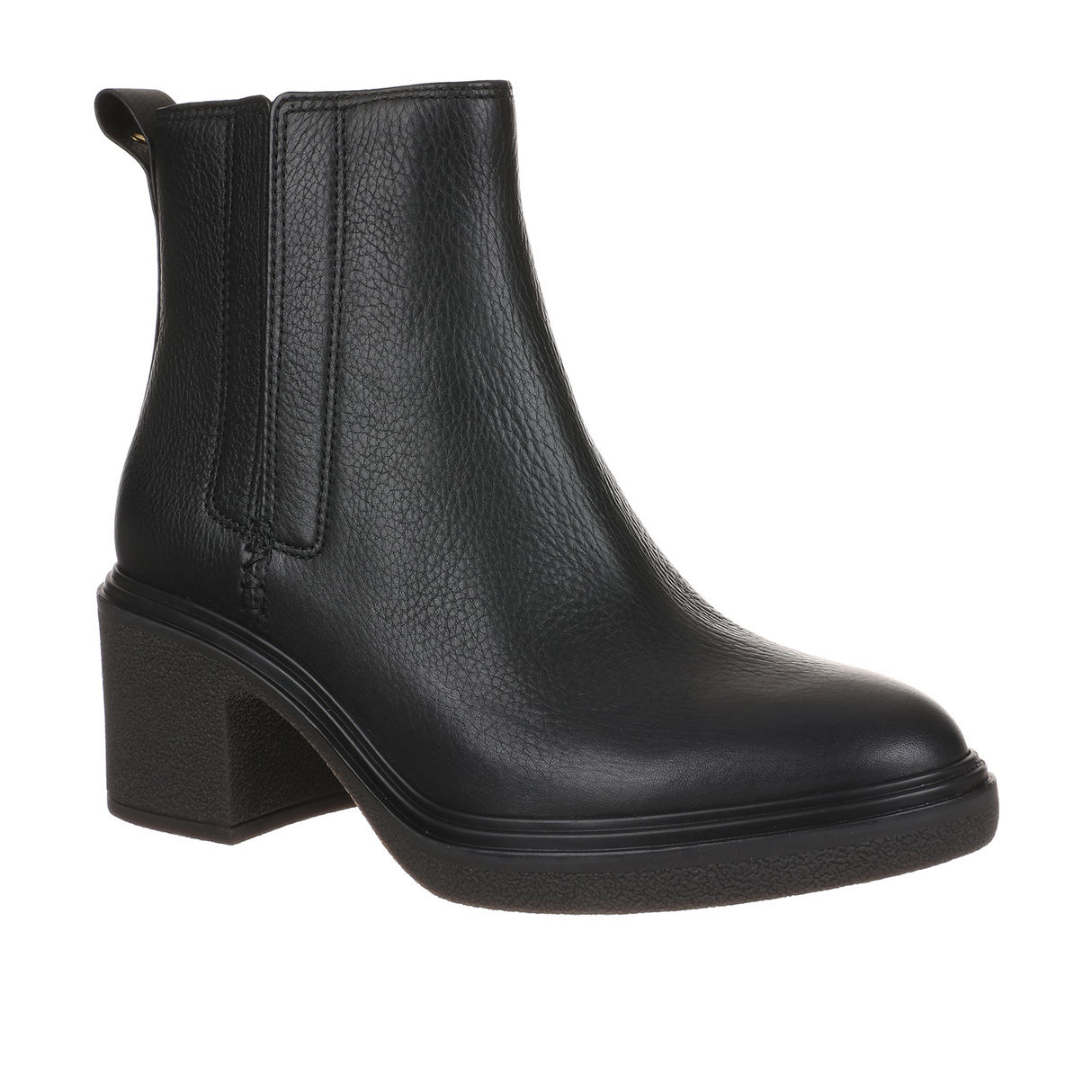 Vionic Savannah Boot (Women) - Black Leather Boots - Casual - Mid - The Heel Shoe Fitters
