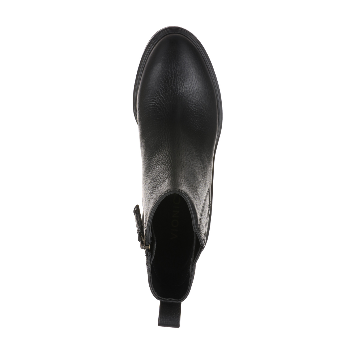 Vionic Savannah Boot (Women) - Black Leather Boots - Casual - Mid - The Heel Shoe Fitters