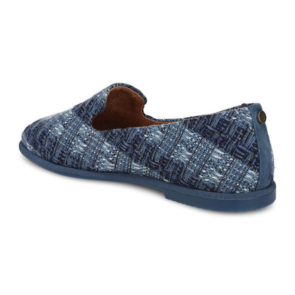 Vionic Willa 2.0 Flat (Women) - Dark Denim Dress-Casual - Flat - The Heel Shoe Fitters