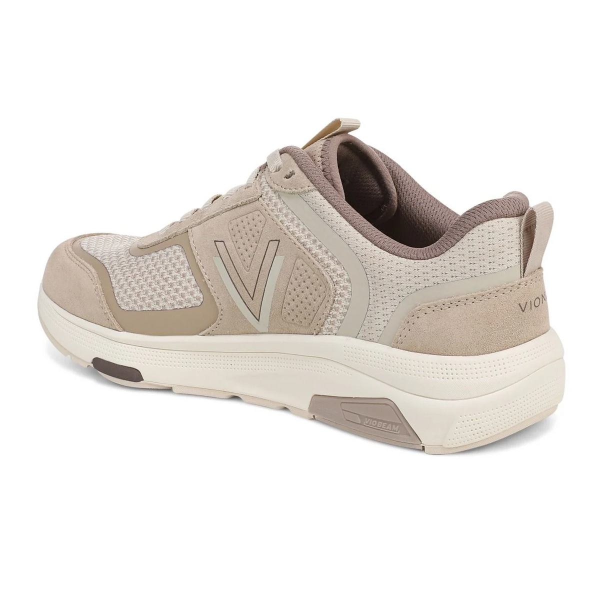 Vionic Walk Strider Knit Sneaker (Women) - Lucid Beige