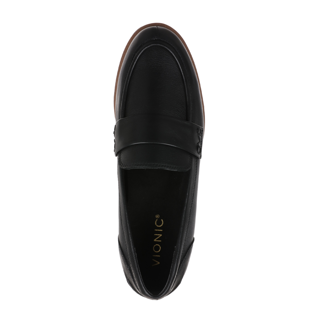 Vionic Cleo Loafer (Women) - Black Leather Dress-Casual - Loafers - The Heel Shoe Fitters