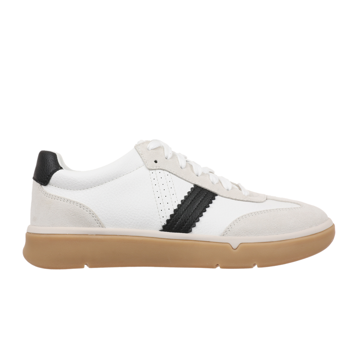 Vionic City Walk Sneaker (Women) - White/Black Leather