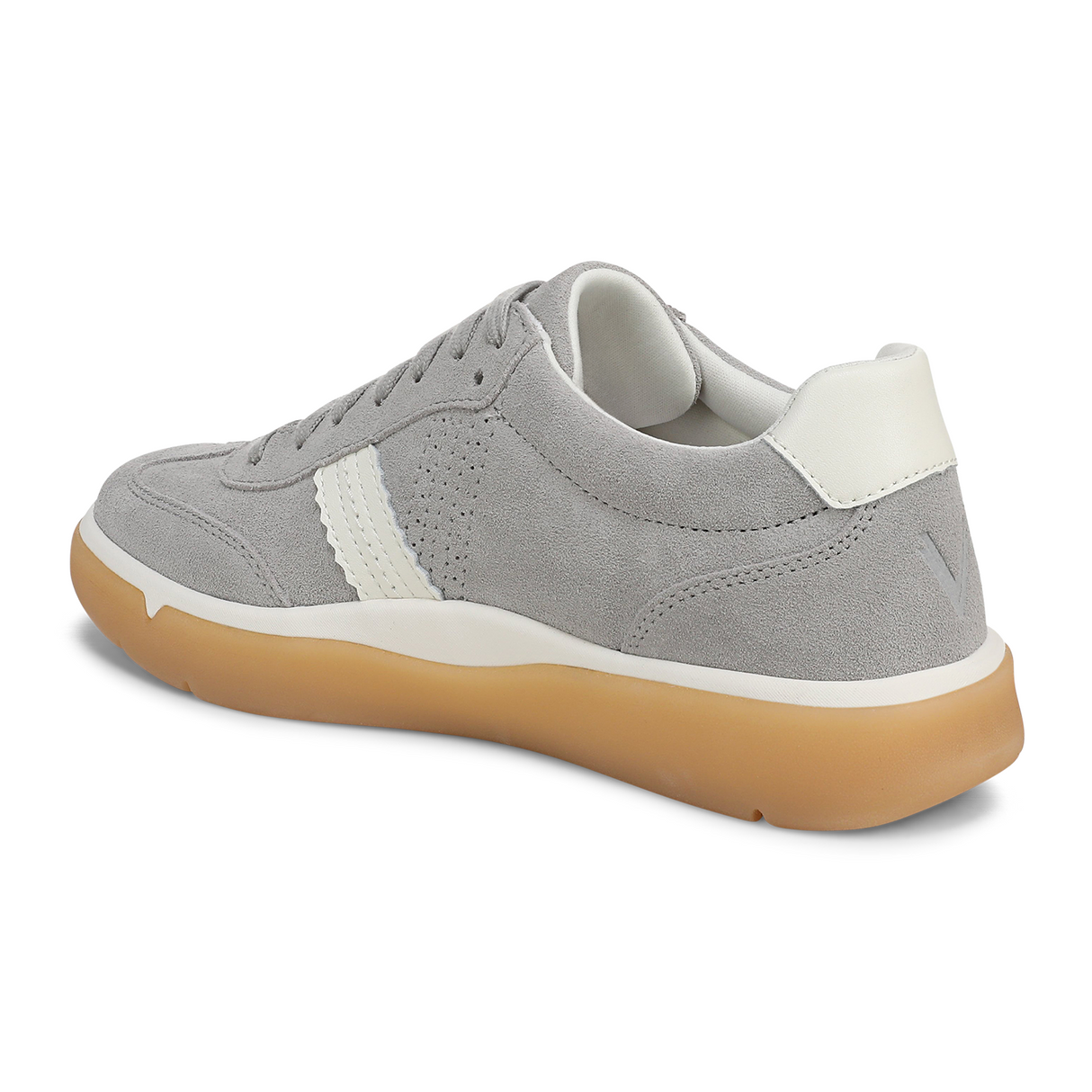 Vionic City Walk (Women) - Paloma Grey Athletic - Casual - Lace Up - The Heel Shoe Fitters