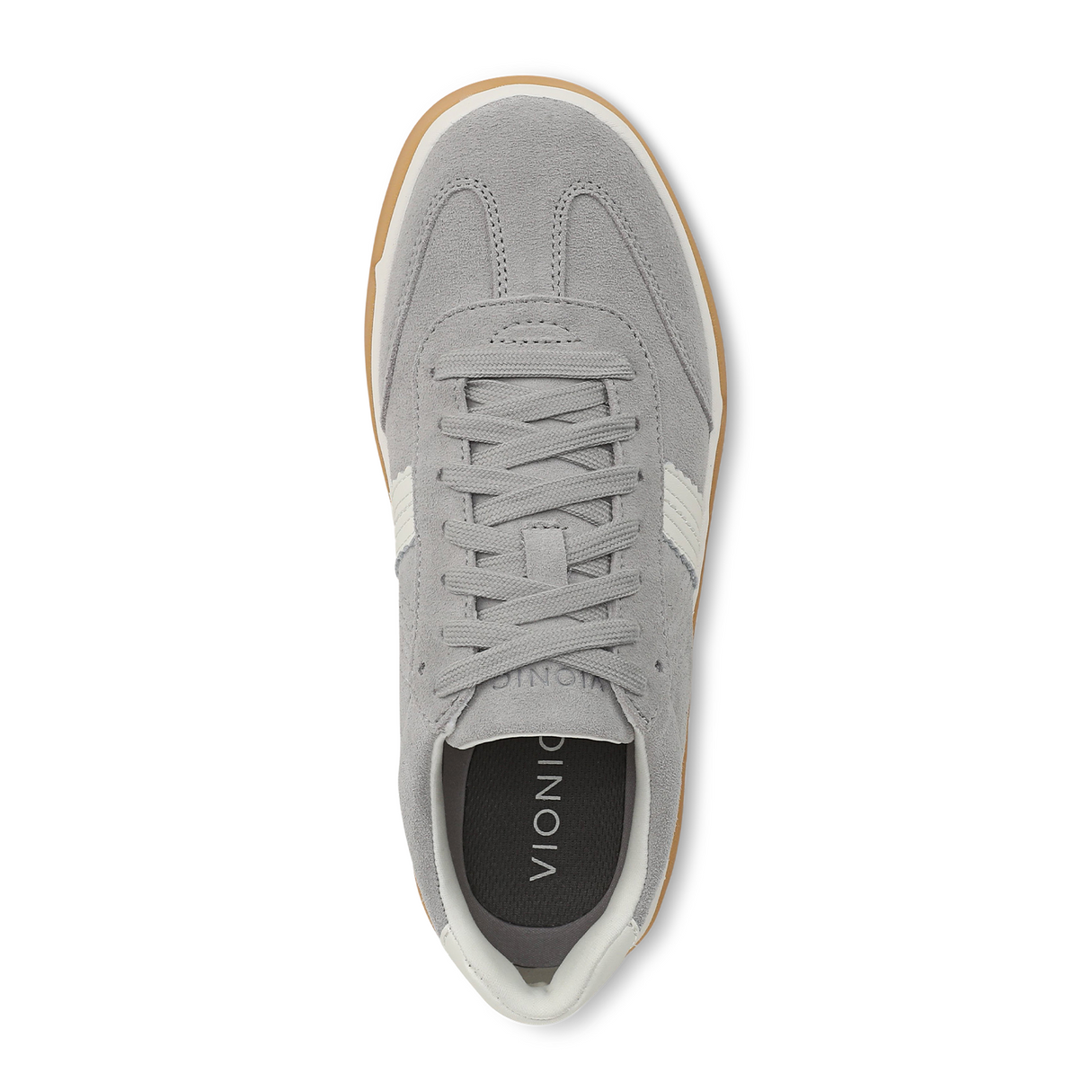 Vionic City Walk (Women) - Paloma Grey Athletic - Casual - Lace Up - The Heel Shoe Fitters