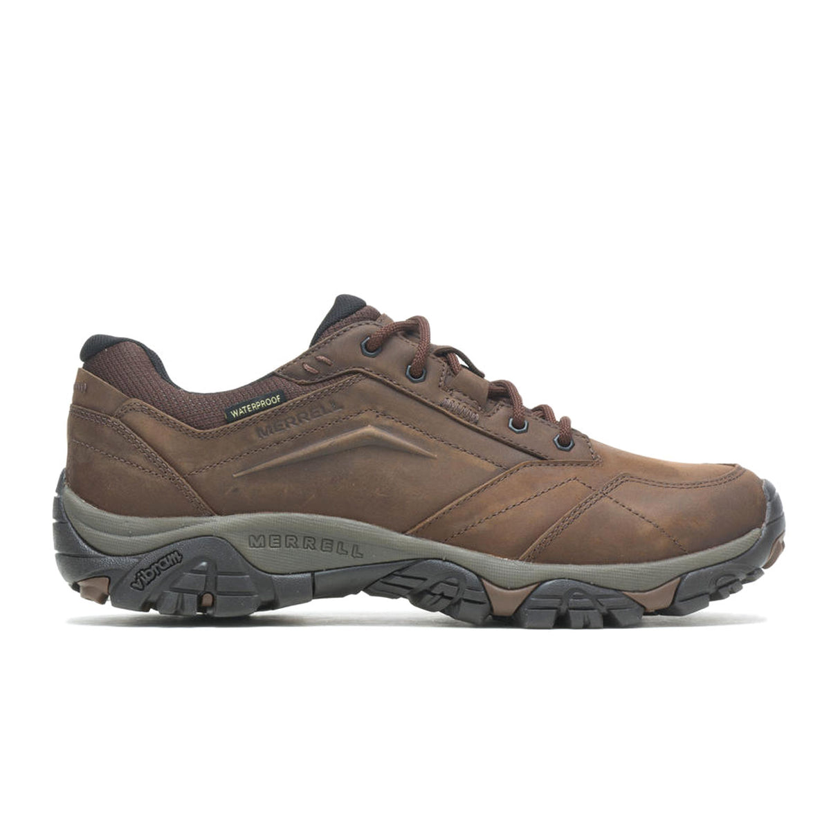 Merrell Moab Adventure Lace Waterproof Lace Up (Men) - Dark Earth Dress-Casual - Lace Ups - The Heel Shoe Fitters