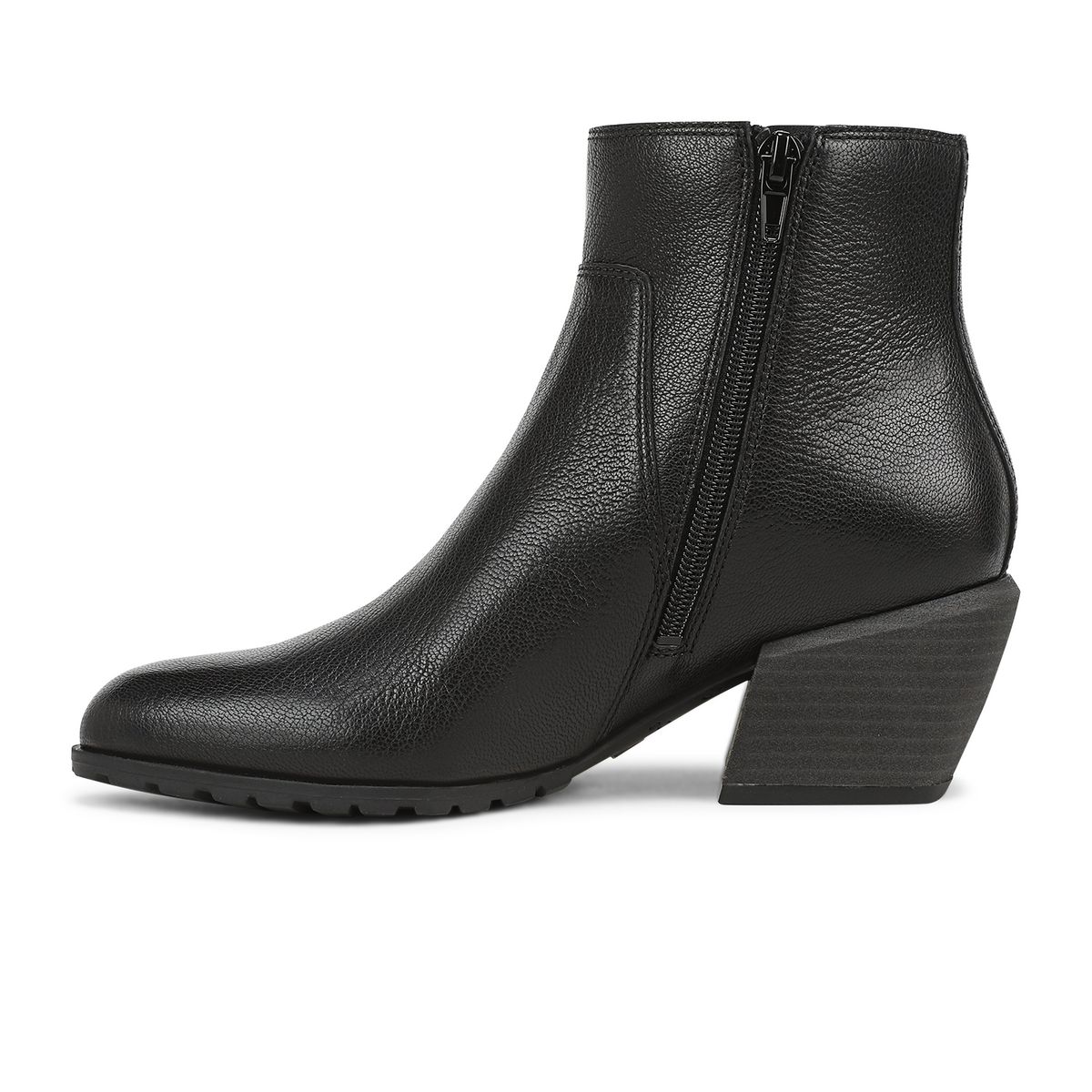 Vionic Bianca (Women) - Black Boots - Casual - Low - The Heel Shoe Fitters