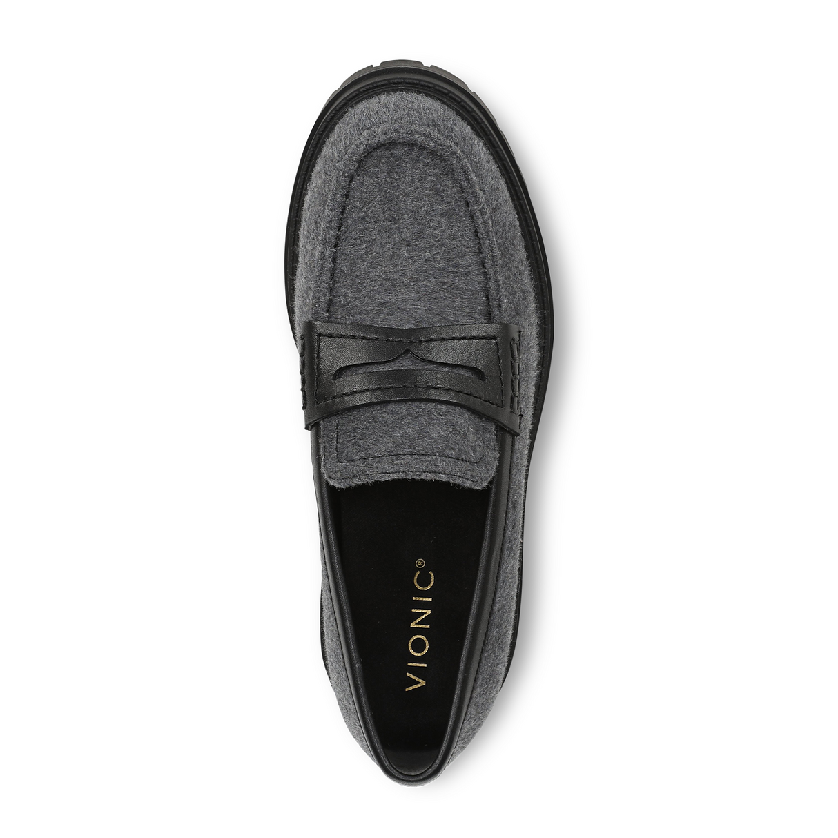 Vionic Georgia 2 (Women) - Dark Grey Dress-Casual - Loafer - The Heel Shoe Fitters