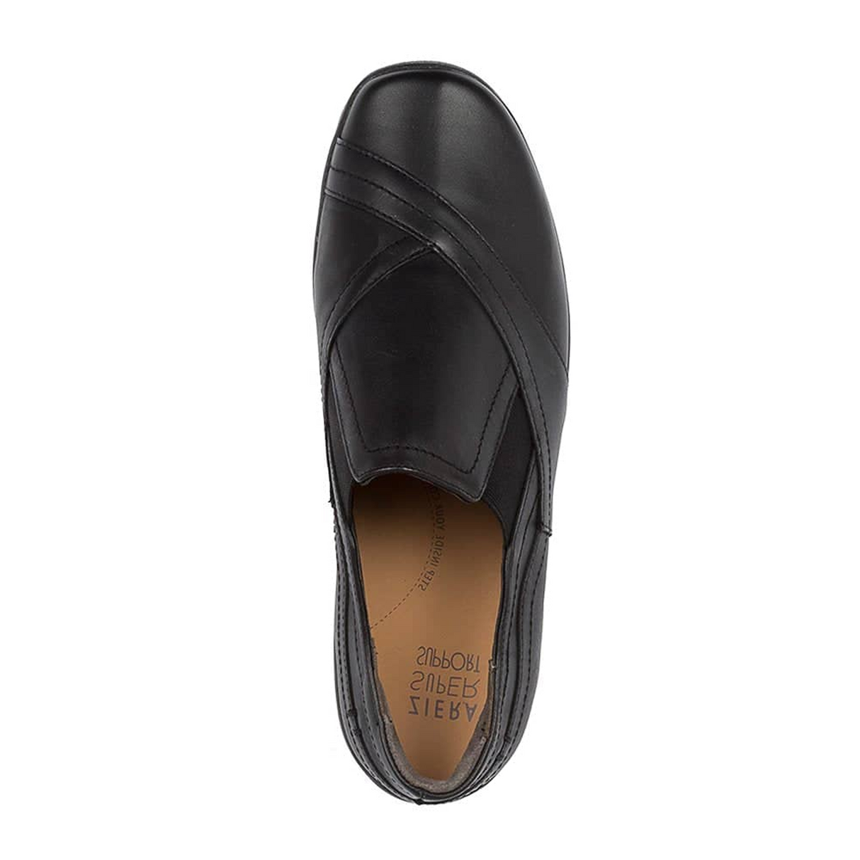 Ziera Java XF Slip On (Women) - Black Dress-Casual - Slip On - The Heel Shoe Fitters