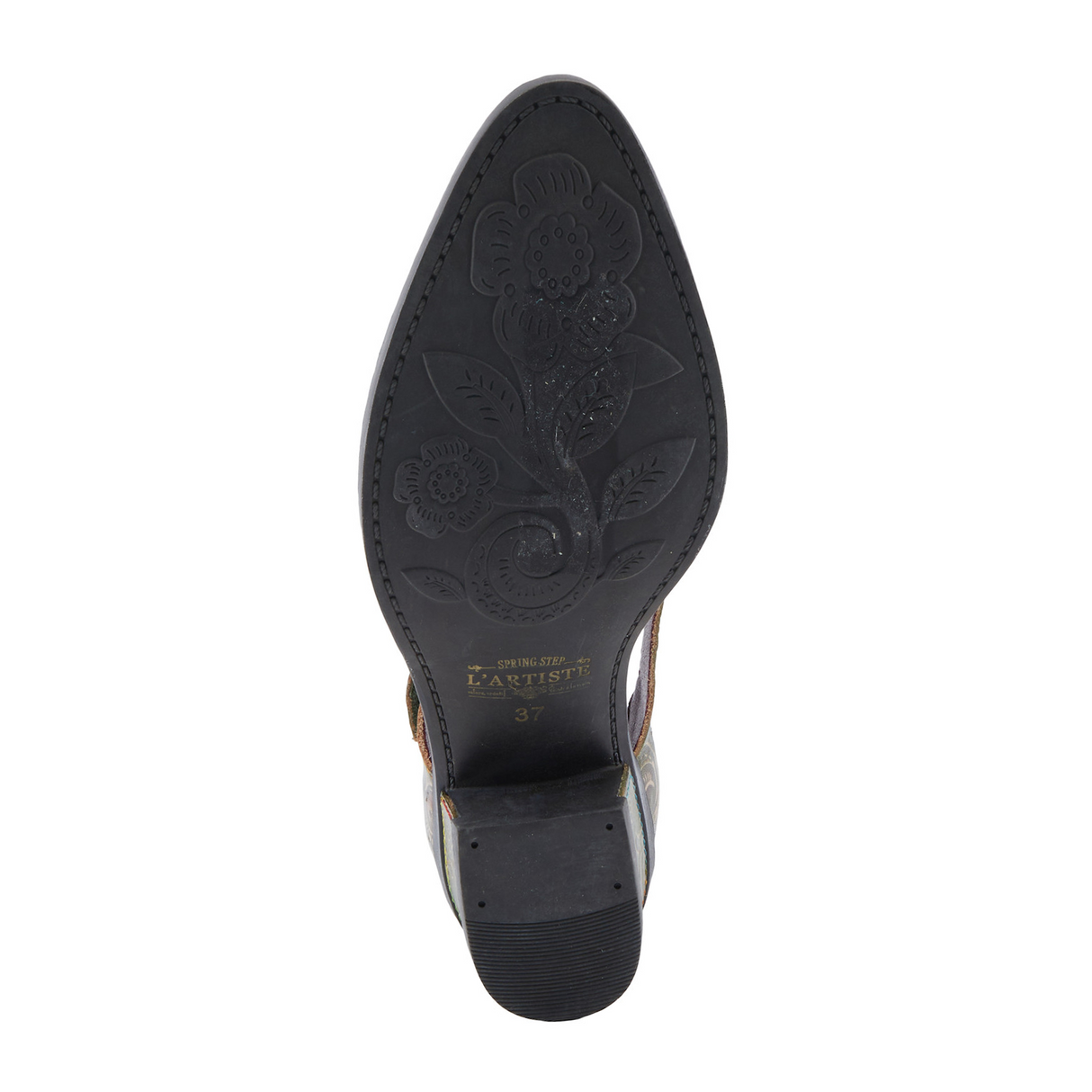 L'Artiste Jazzberry Heeled Mary Jane (Women) - Olive Multi Dress-Casual - Heels - The Heel Shoe Fitters