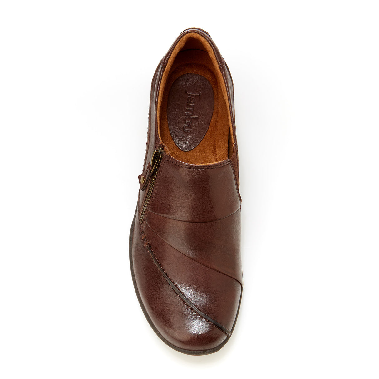 Jambu Thea Slip On (Women) - Dark Brown Dress-Casual - Slip On - The Heel Shoe Fitters