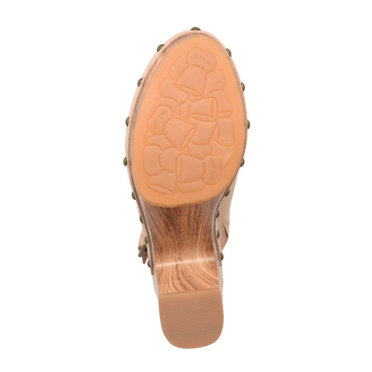 Kork-Ease Darby Heeled Clog (Women) - Natural (Nude) Sandal - Heel/Wedge - The Heel Shoe Fitters