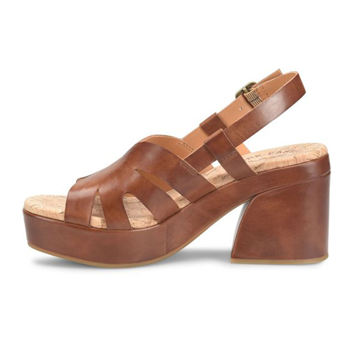 Kork-Ease Paschal Heeled Sandal (Women) - Brown Sandal - Heel/Wedge - The Heel Shoe Fitters