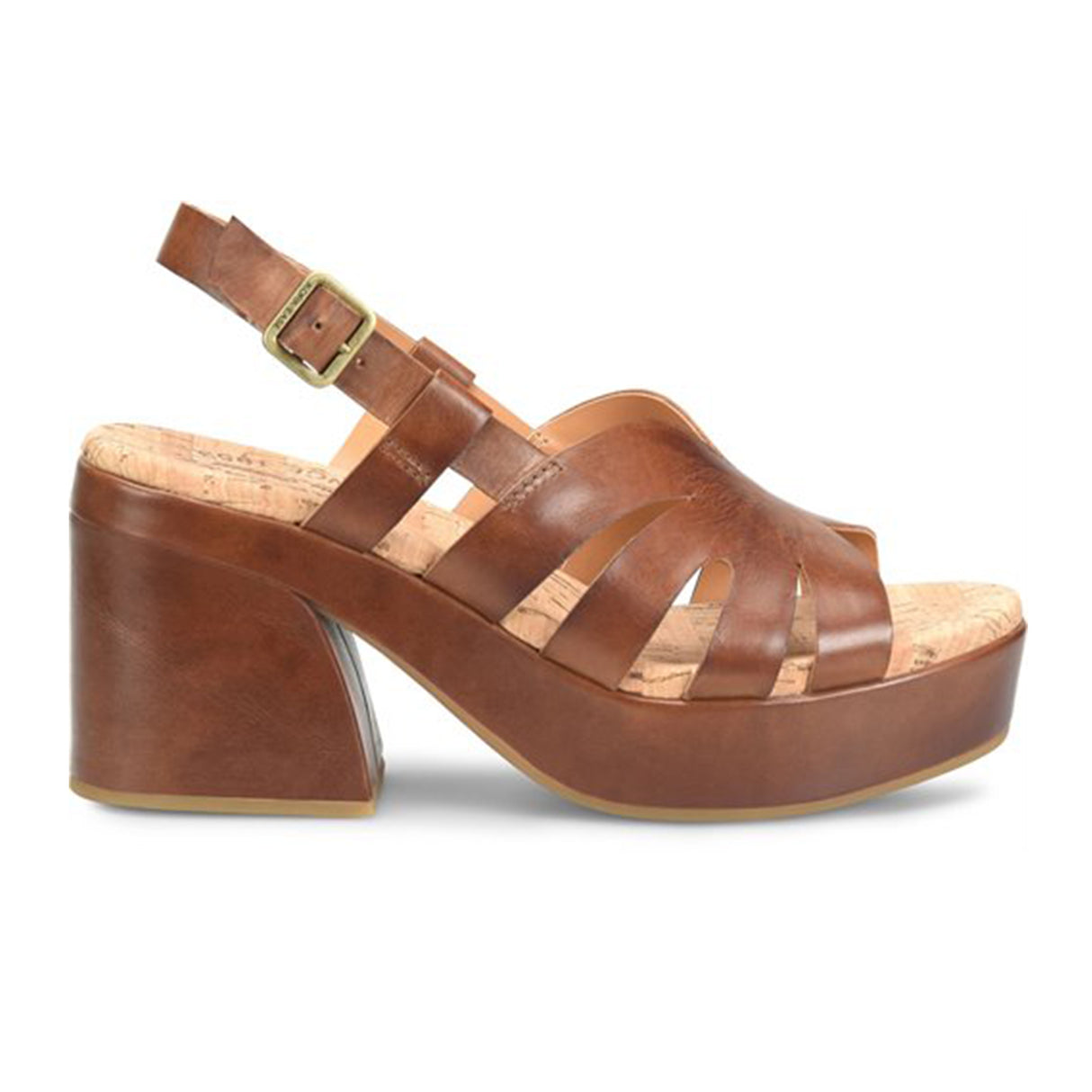 Kork-Ease Paschal Heeled Sandal (Women) - Brown Sandal - Heel/Wedge - The Heel Shoe Fitters