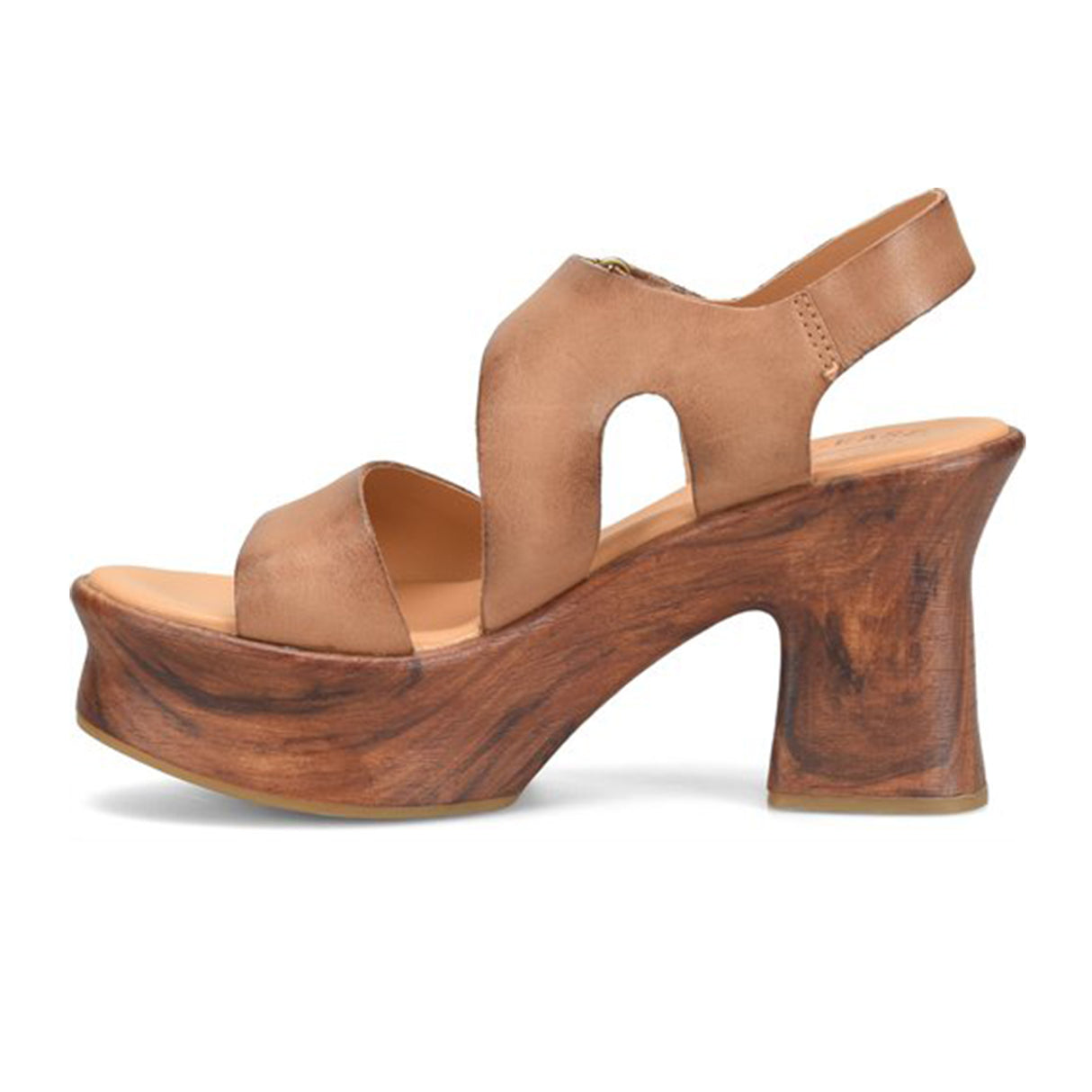 Kork-Ease Cantal Heeled Sandal (Women) - Brown Sandal - Heel/Wedge - The Heel Shoe Fitters