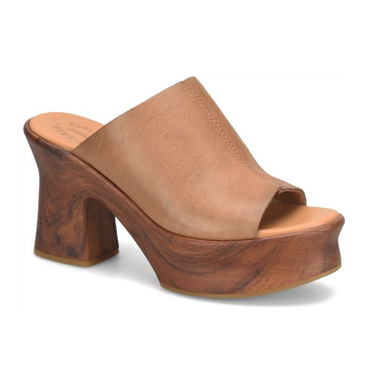 Kork-Ease Cassia Heeled Slide Sandal (Women) - Brown Sandal - Heel/Wedge - The Heel Shoe Fitters
