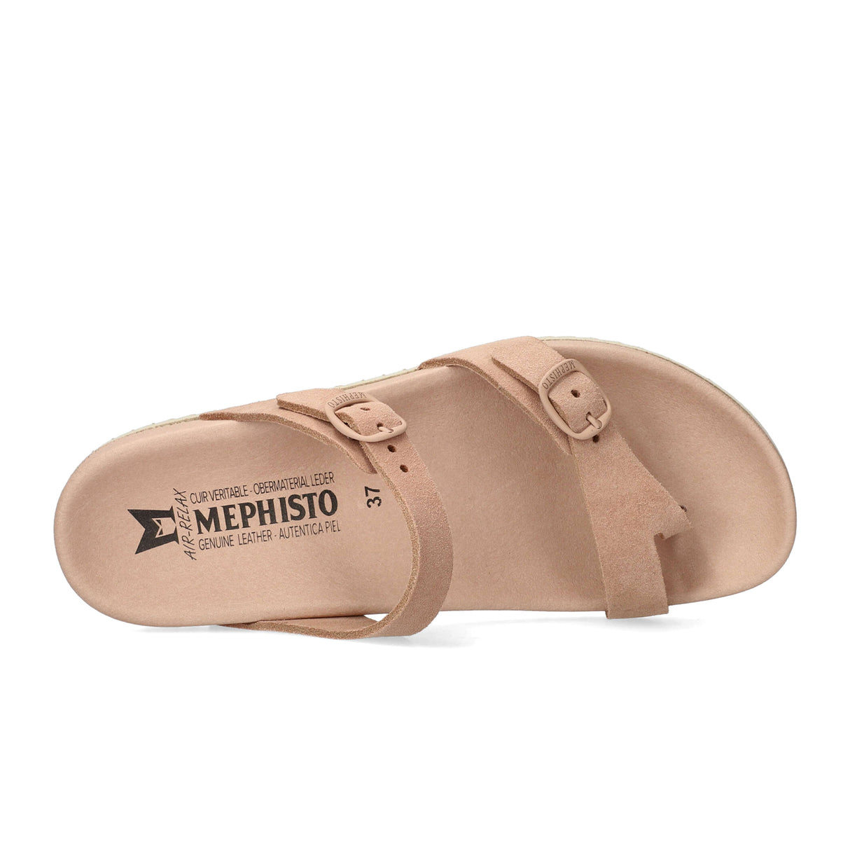 Mephisto Kristal Sandal (Women) - Old Pink Sandvel Sandal - Slide - The Heel Shoe Fitters