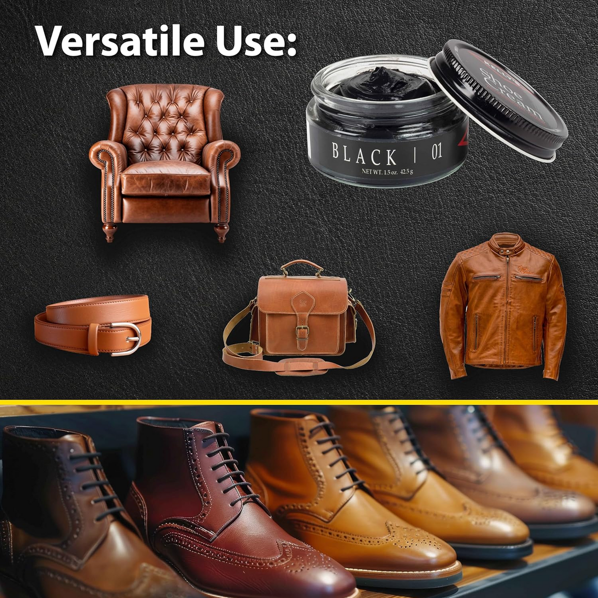 Kelly's Shoe Polish - Black Accessories - Shoe Care - The Heel Shoe Fitters