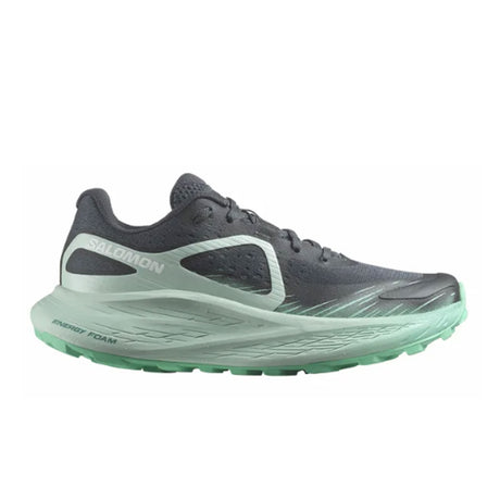 Salomon Glide Max TR Running Shoe (Women) - Ebony/Blue Haze/Cockatoo Athletic - Running - The Heel Shoe Fitters