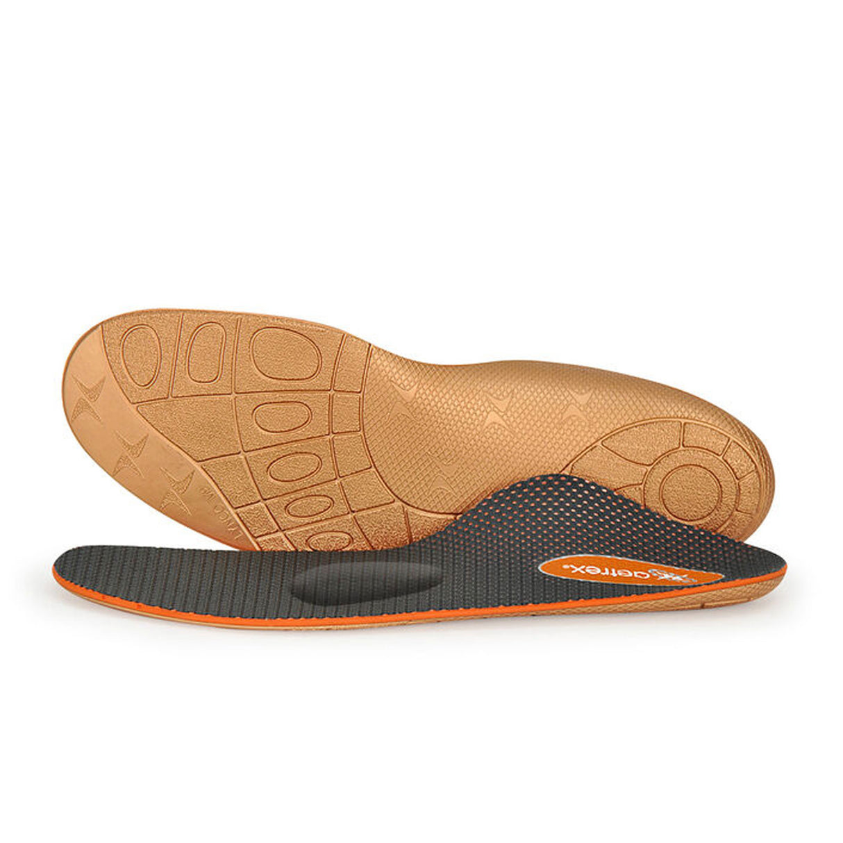 Aetrex Train Cupped Orthotic with Met Support (Men) - Orange Accessories - Orthotics/Insoles - Full Length - The Heel Shoe Fitters