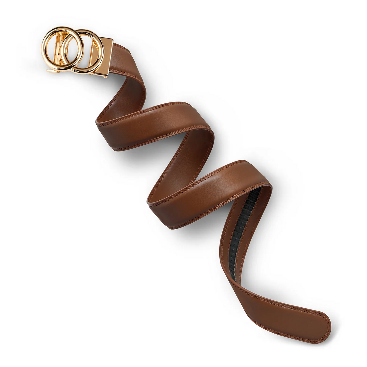 Mission Belts Gold Infinity (Women) - Tan Leather