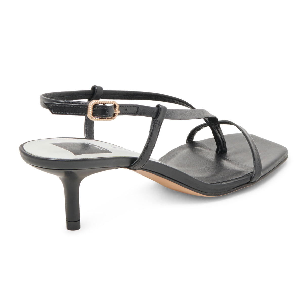 Dolce Vita Laury Heeled Sandal (Women) - Black Sandal - Heel/Wedge - The Heel Shoe Fitters