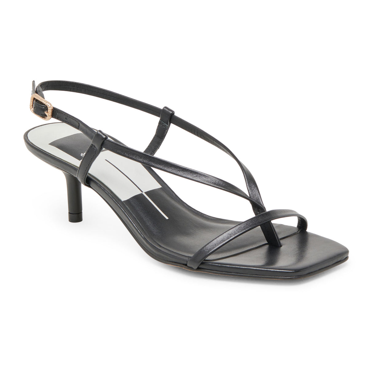 Dolce Vita Laury Heeled Sandal (Women) - Black Sandal - Heel/Wedge - The Heel Shoe Fitters