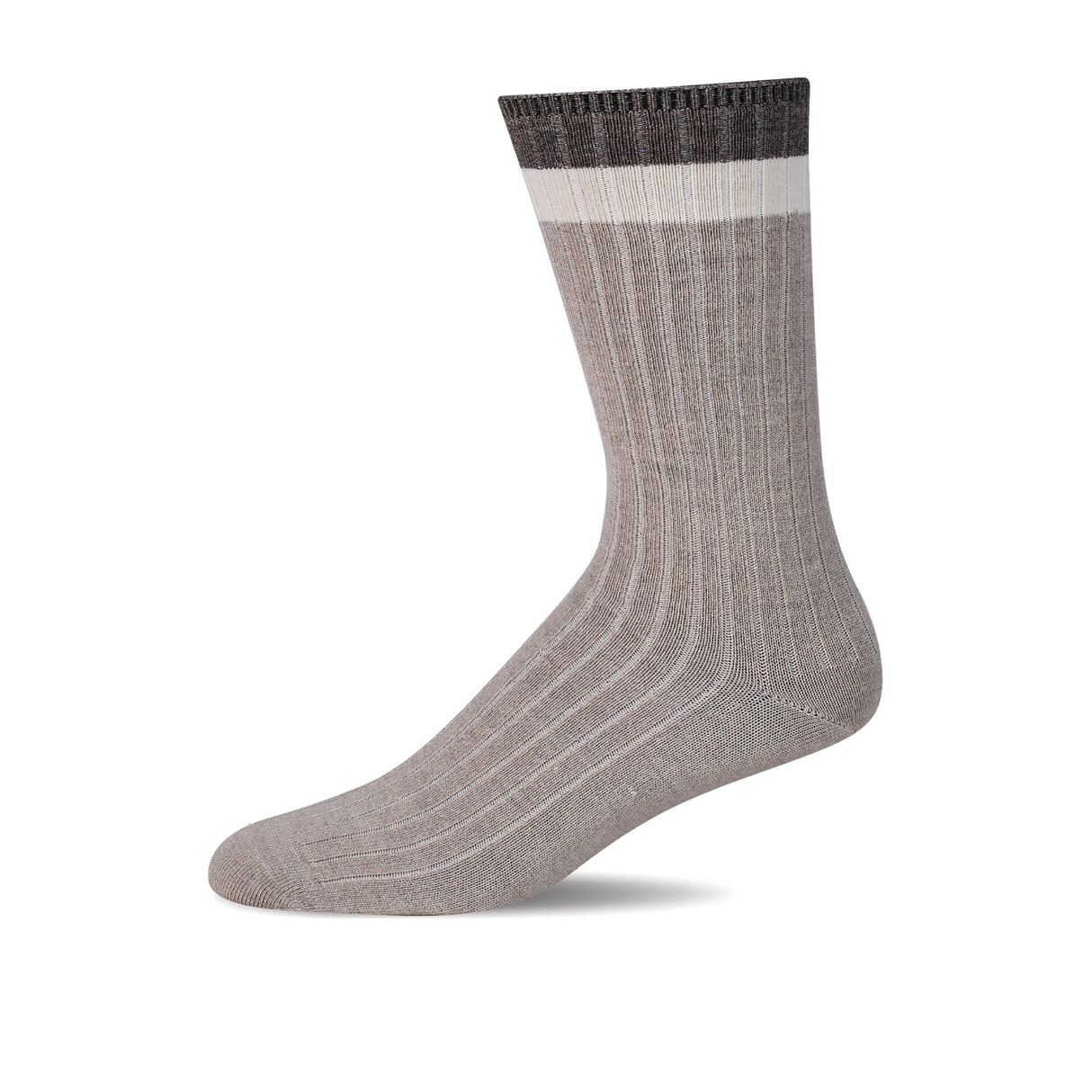 Sockwell Lake Side Crew Sock (Men) - Putty
