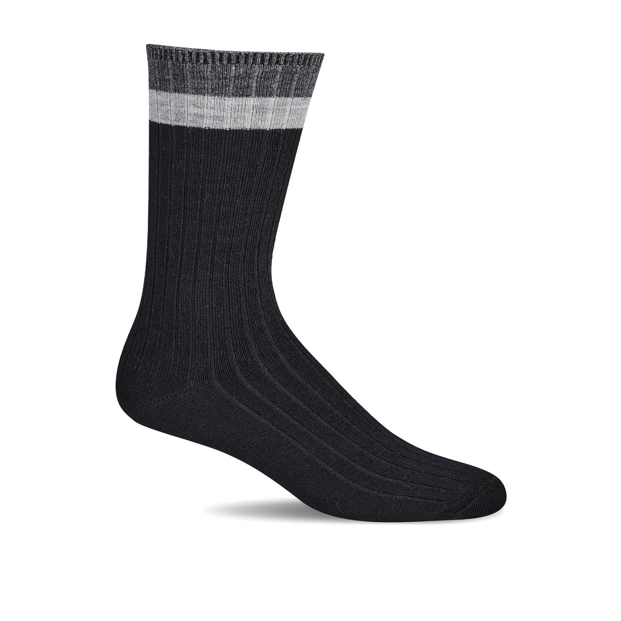 Sockwell Lake Side Crew Sock (Men) - Black