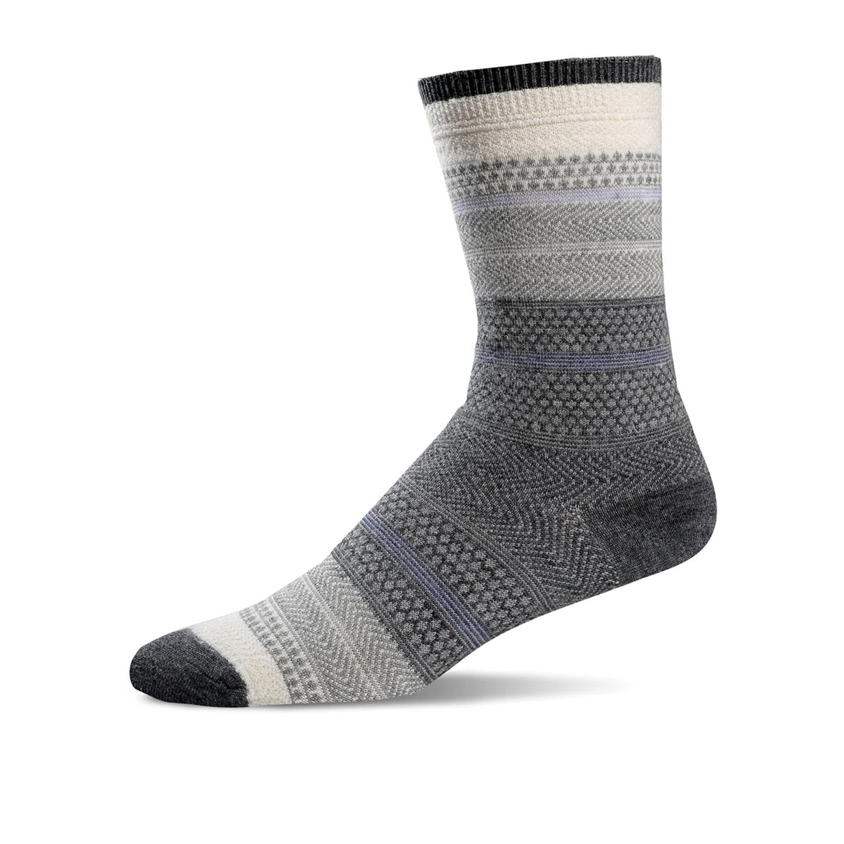 Sockwell Jasmin Crew Sock (Women) - Charcoal Accessories - Socks - Lifestyle - The Heel Shoe Fitters