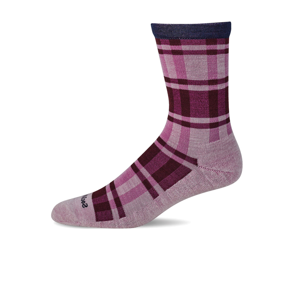 Sockwell Big Plaid Crew Sock (Women) - Sockwell Natural Accessories - Socks - Lifestyle - The Heel Shoe Fitters