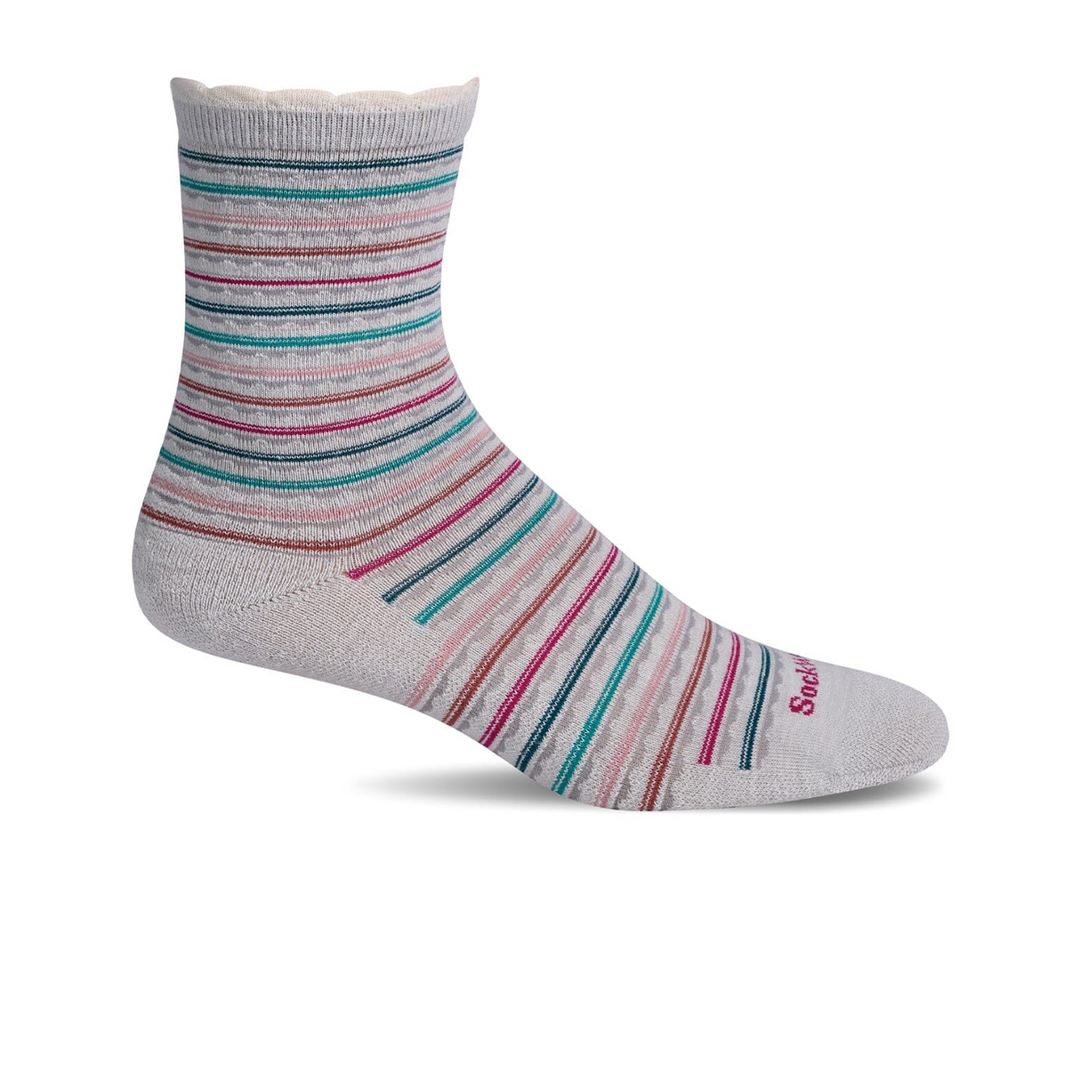 Sockwell Scalloped (Women) - Natural