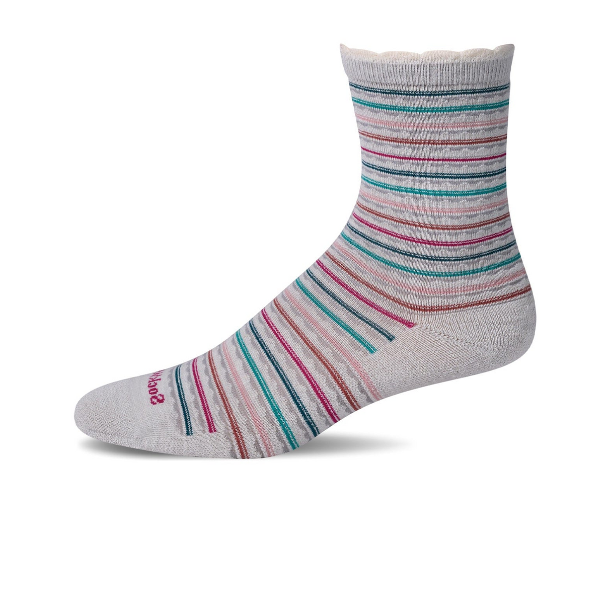 Sockwell Scalloped (Women) - Natural