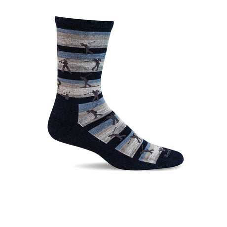 Sockwell Fairway Crew Sock (Men) - Navy Accessories - Socks - Lifestyle - The Heel Shoe Fitters