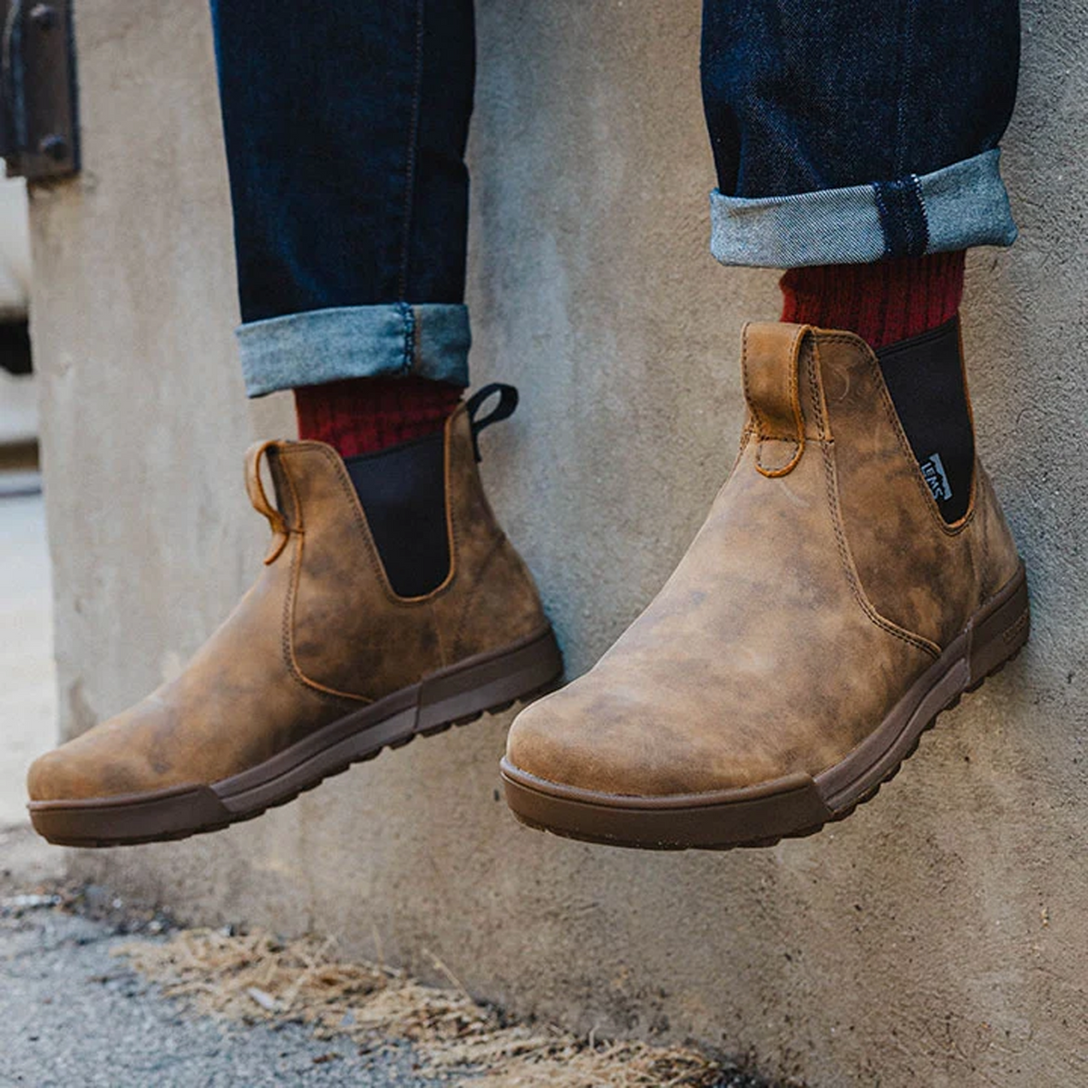 Lems Chelsea Boot Tuff (Unisex) - Rustic