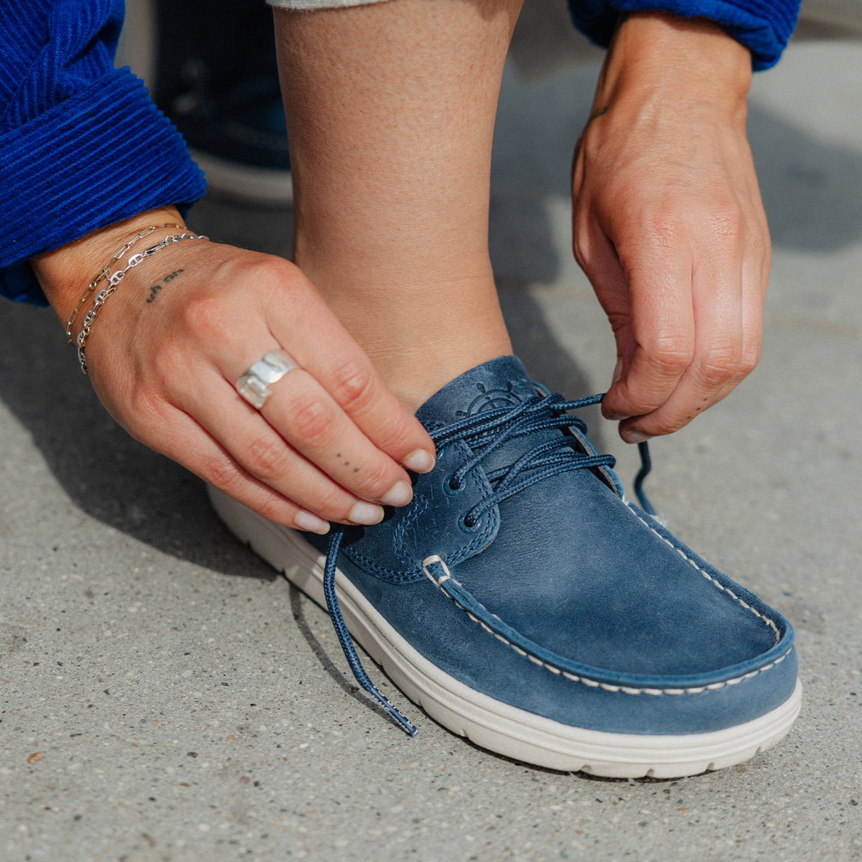 Lems Mariner Boat Shoe (Unisex) - Pacific
