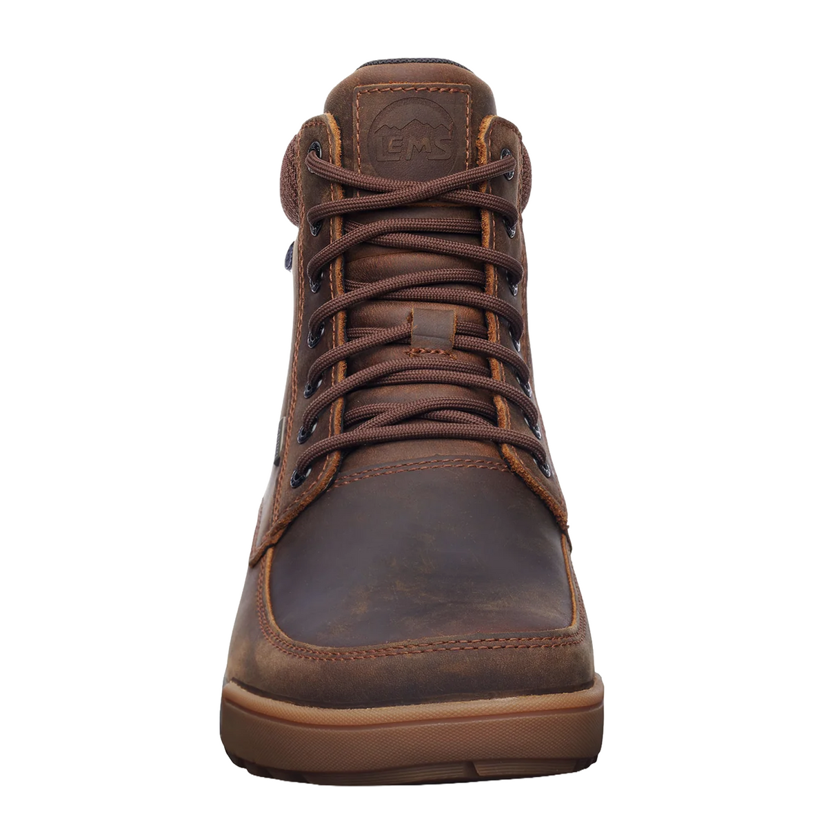 Lems Boulder Summit WP (Unisex) - Rugged Bark Boots - Casual - Mid - The Heel Shoe Fitters