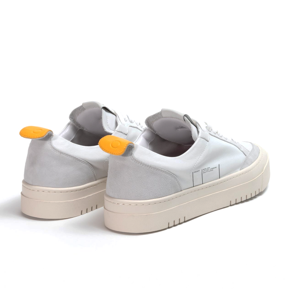 Oncept London Sneaker (Women) - White Cloud Athletic - Casual - Lace Up - The Heel Shoe Fitters