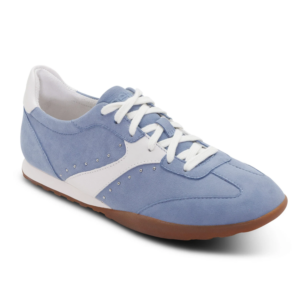Aetrex Sloane Sneaker (Women) - Sly Blue Athletic - Casual - Lace Up - The Heel Shoe Fitters