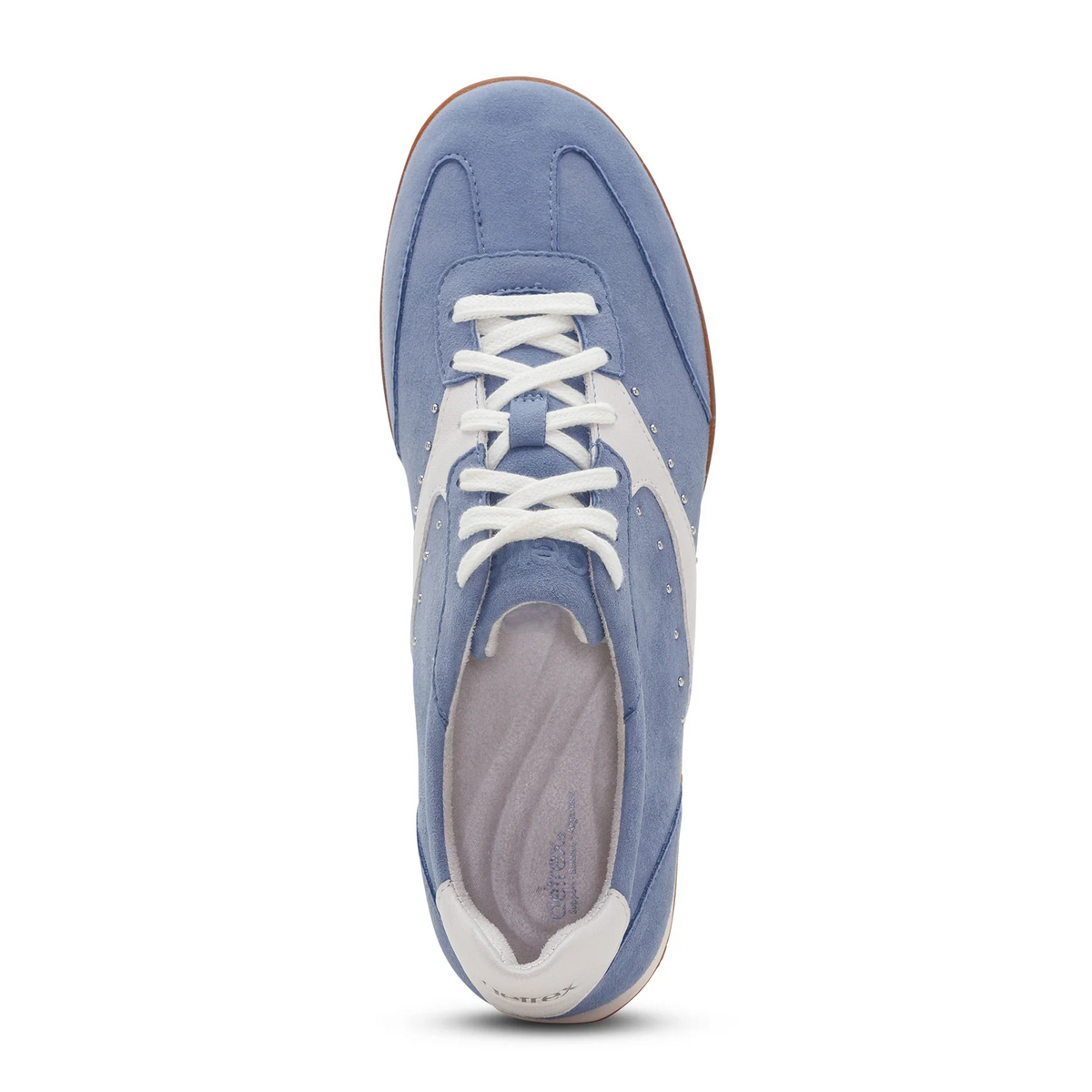 Aetrex Sloane Sneaker (Women) - Sly Blue Athletic - Casual - Lace Up - The Heel Shoe Fitters