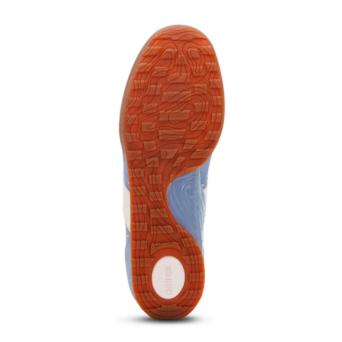 Aetrex Sloane Sneaker (Women) - Sly Blue Athletic - Casual - Lace Up - The Heel Shoe Fitters