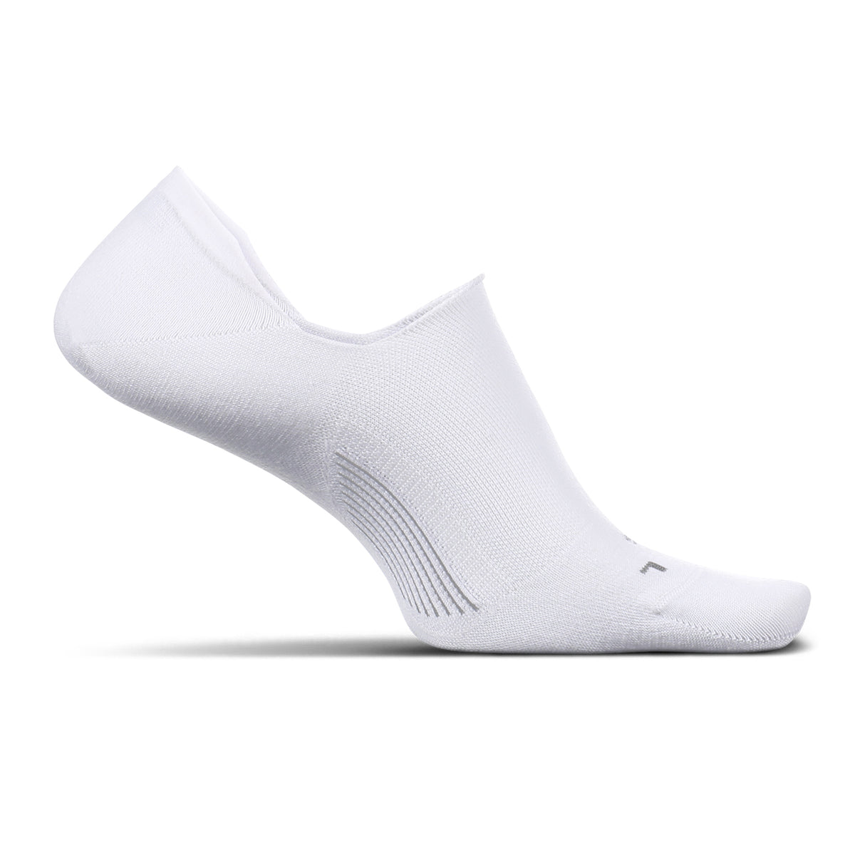 Feetures LW75526 Ultra Light Invisible No Show Compression Sock (Women) - White Accessories - Socks - Lifestyle - The Heel Shoe Fitters