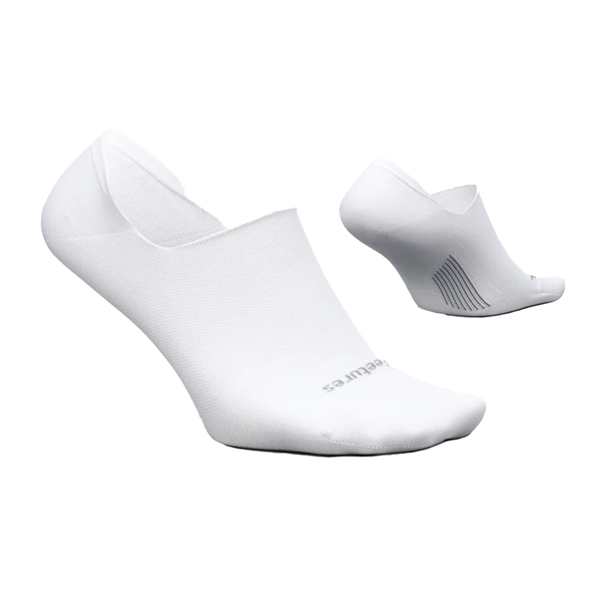 Feetures LW75526 Ultra Light Invisible No Show Compression Sock (Women) - White Accessories - Socks - Lifestyle - The Heel Shoe Fitters