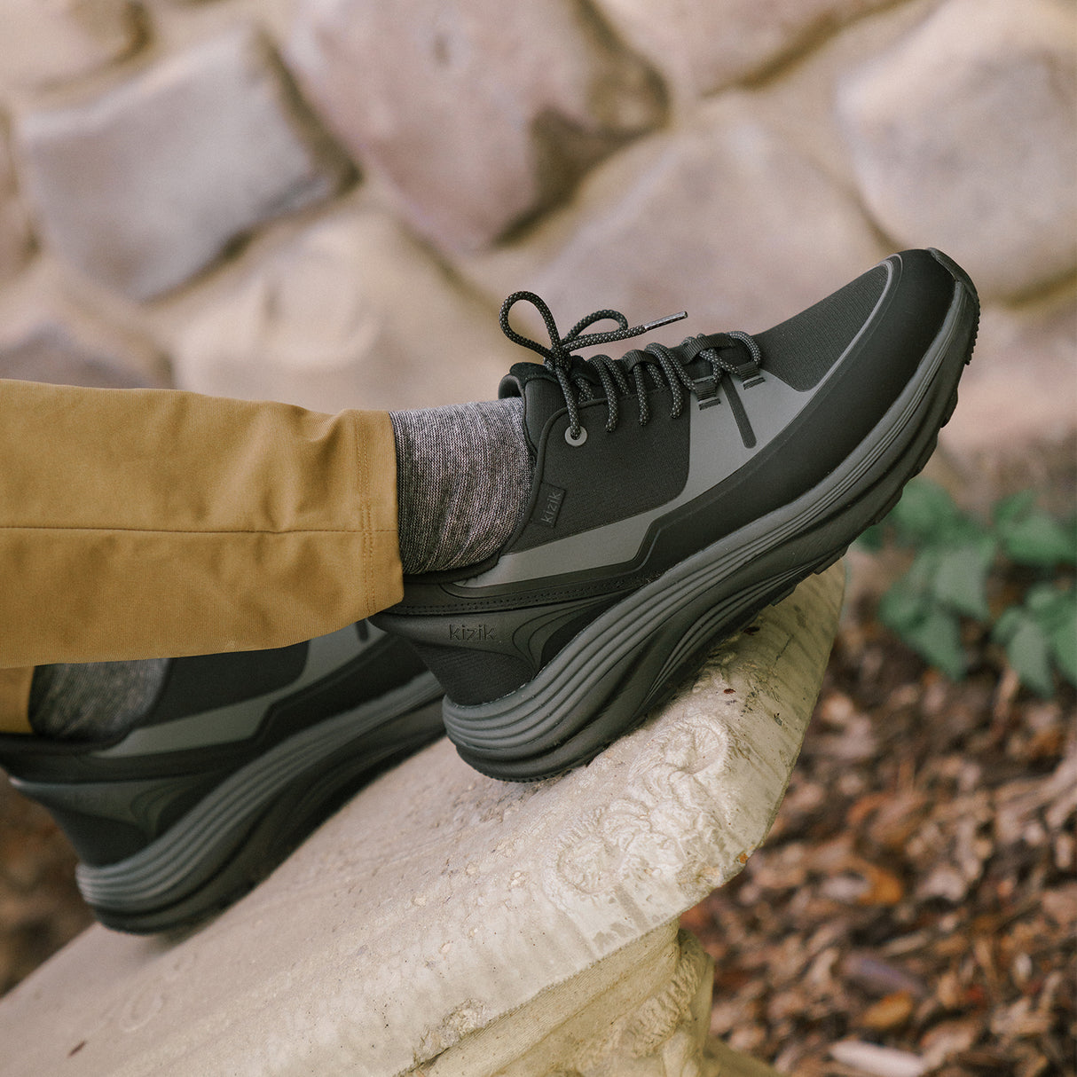 Kizik London All-Terrain Sneaker (Men) Athletic - Casual - Lace Up - The Heel Shoe Fitters