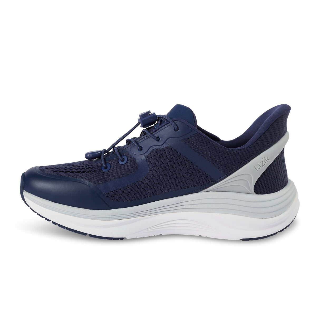 Kizik London Sneaker (Men) - Naval Academy/Harbor Mist Athletic - Casual - Slip On - The Heel Shoe Fitters